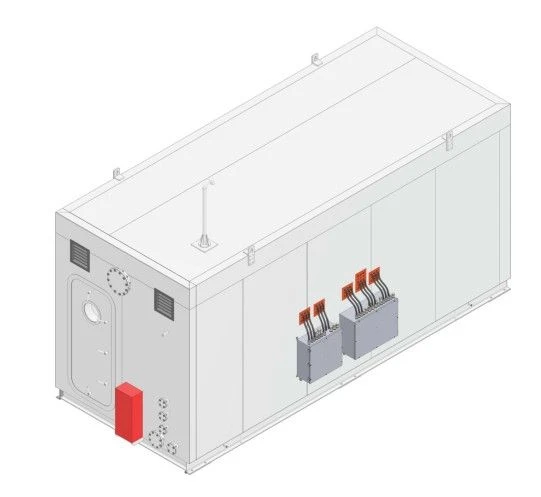 Ballast Water Treatment System in Container UOBVK-135