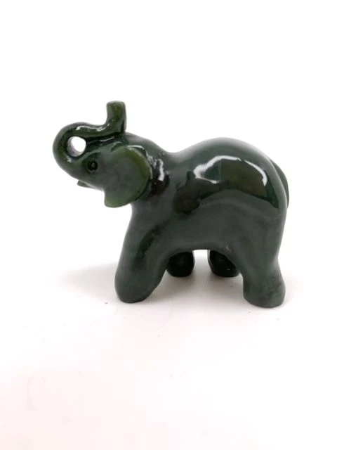 Small Elephant Figurine (Jade)