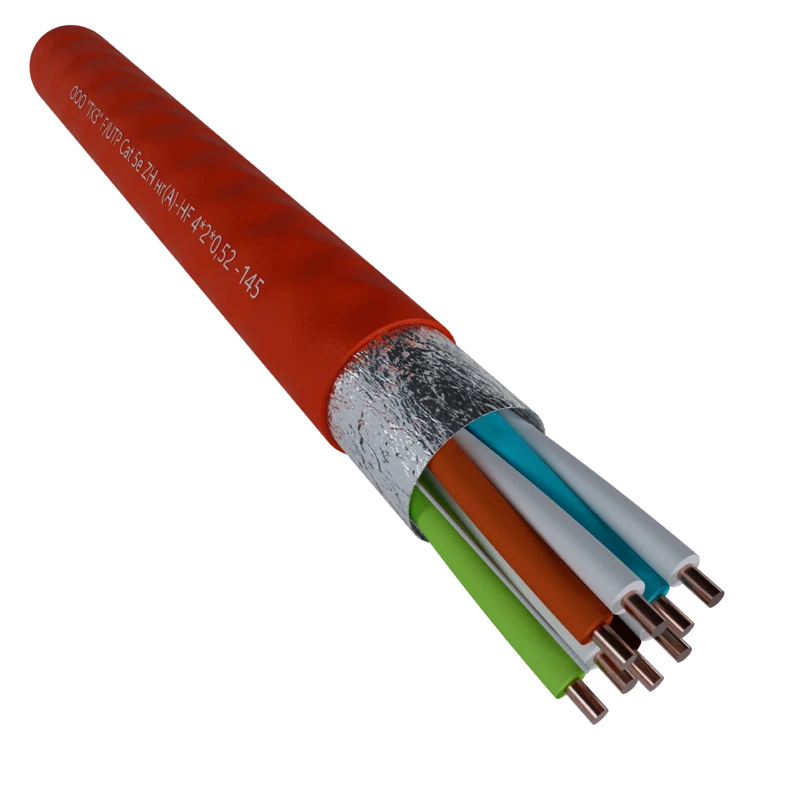 High-frequency cable F/UTP Cat 5e ZH ng(A)-HF 50pr 24 AWG twisted pair cable