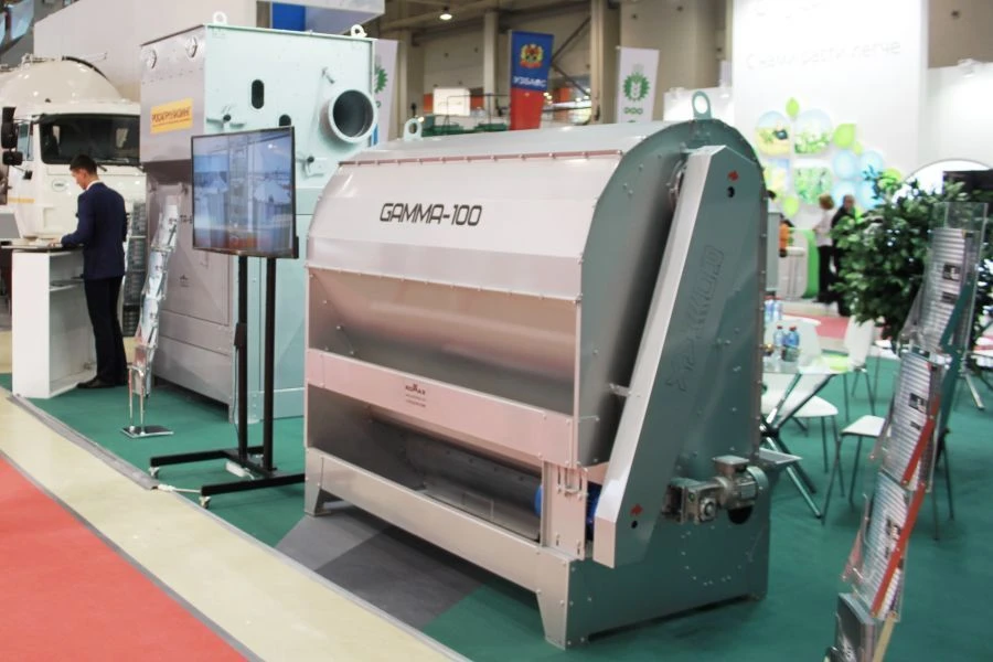 GAMMA Type Aspirating Column for Grain Cleaning