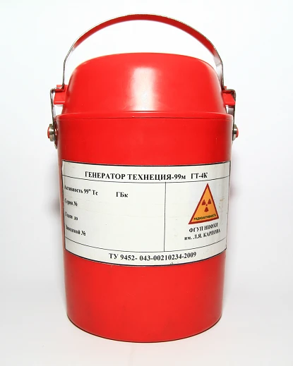 Technetium-99m Generator GT-4K (11GBq) for Sterile Sodium Pertechnetate Solution