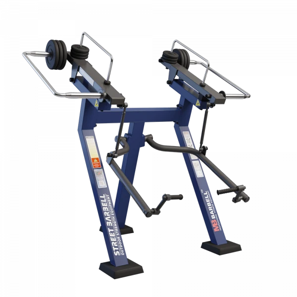 Standing Biceps Curl Machine with Adjustable Resistance