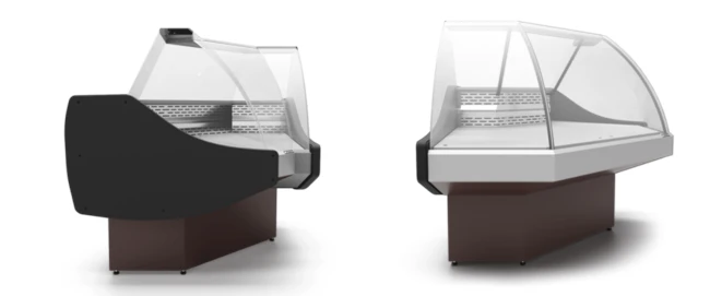 Corner Showcase Model KVSU-V Internal Corner CUBE