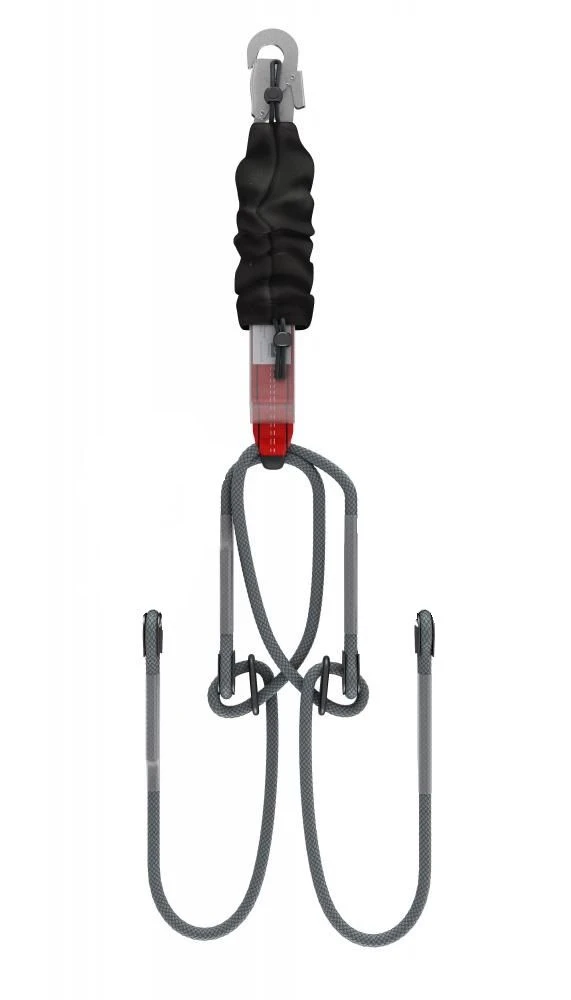 Fire-Resistant Safety Lanyard with Shock Absorber Model ABF212