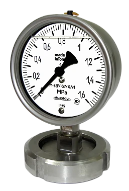 M-3VUKs Pressure Gauge with RM-GM Diaphragm Separator