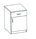 Office Cabinet for Storage of Supplies and Documents - Alliance-S Brand