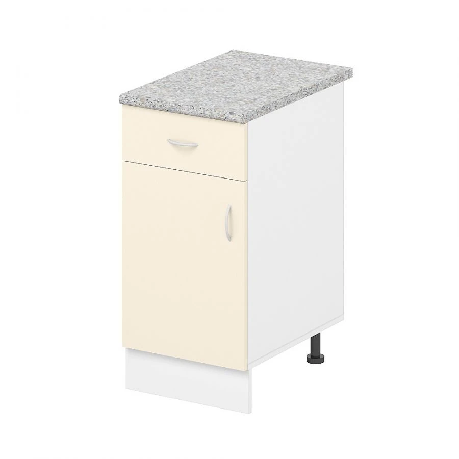 Floor Cabinet with Pull-Out Drawer