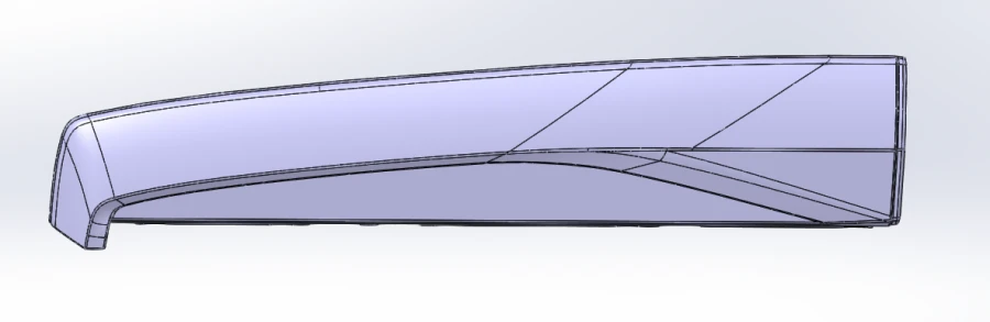 Left Front Fairing Assembly 5299-401-5312110