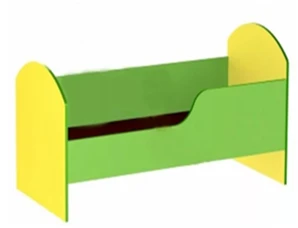 Children's Single Bed with Guardrail D-12