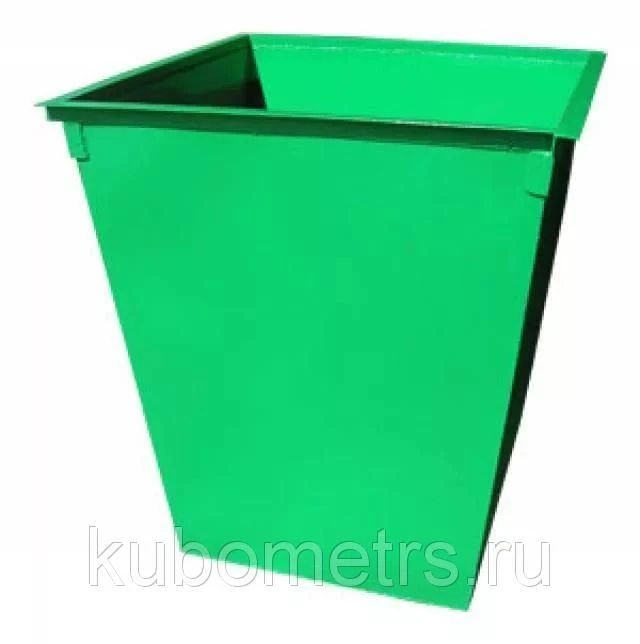 0.75 m³ Waste Container - Durable Steel Construction