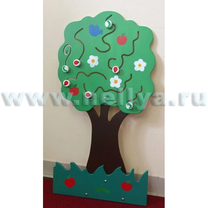 Decorative Didactic Plywood Panel "Nellia