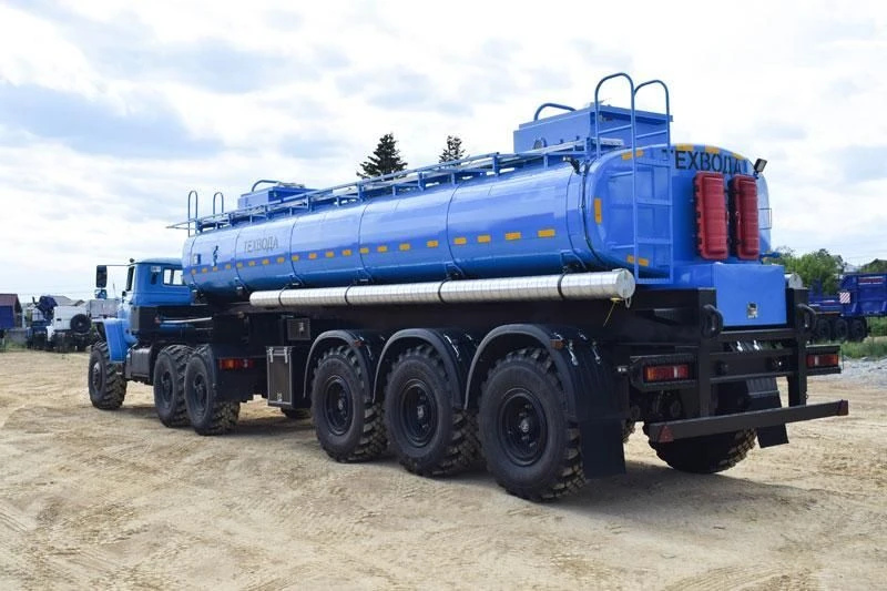Frame Semi-Trailer Tank for Technical Water - UZST 9177-0000080