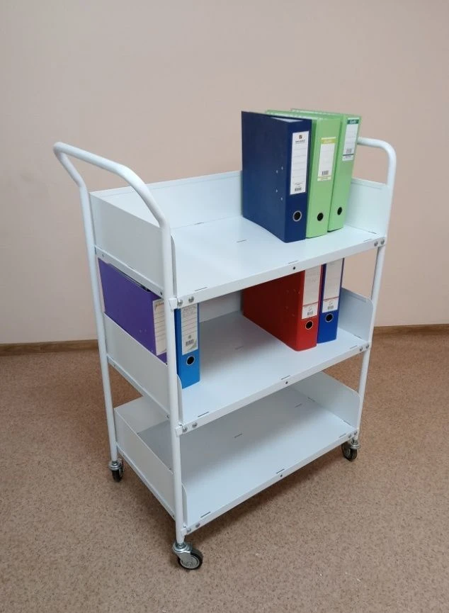 Archive Trolley for Document and Book Transport, Type TA