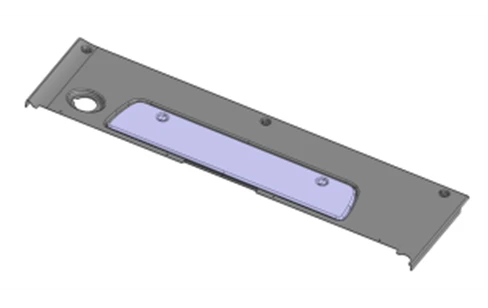 Polyester Fiberglass Front Panel for Vehicles 5299230-5702010-50