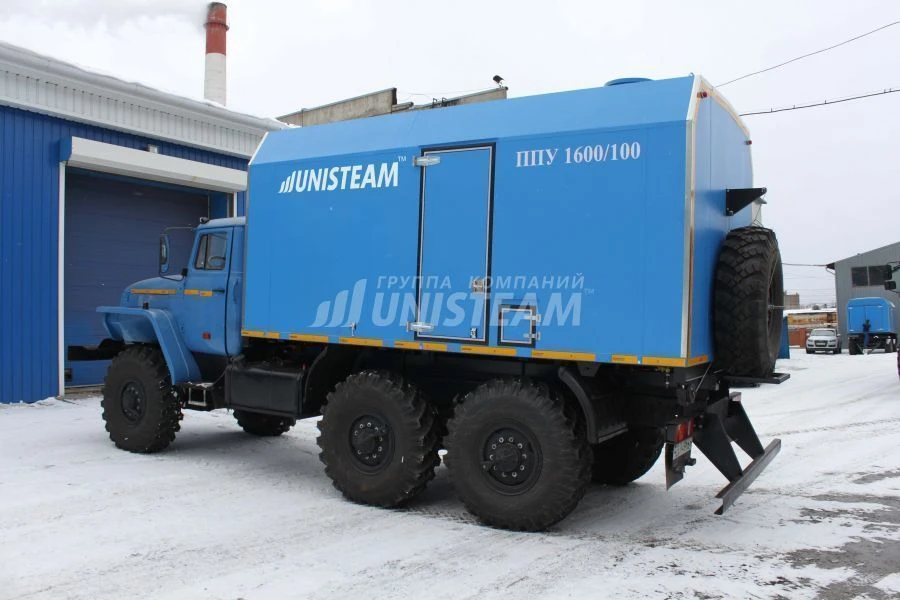 Mobile Steam Generator Unit Type 7098V4 on Ural 55571-80 Chassis