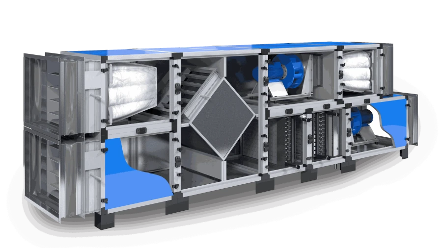 أنظمة تكييف الهواء الصناعية عالية الكفاءة TKU