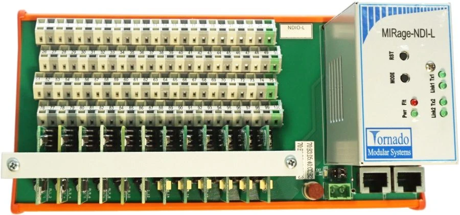 Discrete Input Device with 24 Signals, 24V AC/DC, Individual Galvanic Isolation, MIRage-NDI-L