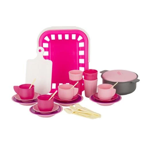 Kids Picnic Kitchen Set 39 pieces