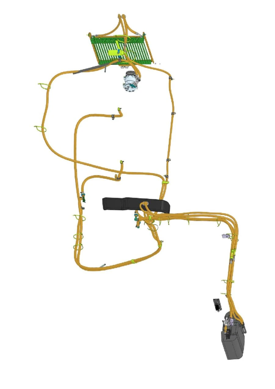 نظام التحكم في المناخ لجزازة العشب "أغسطس 23BS-KSU-2.St3