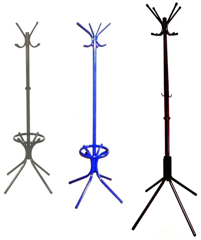Functional Coat Rack for Public and Private Spaces, Model SI56.02.08.00