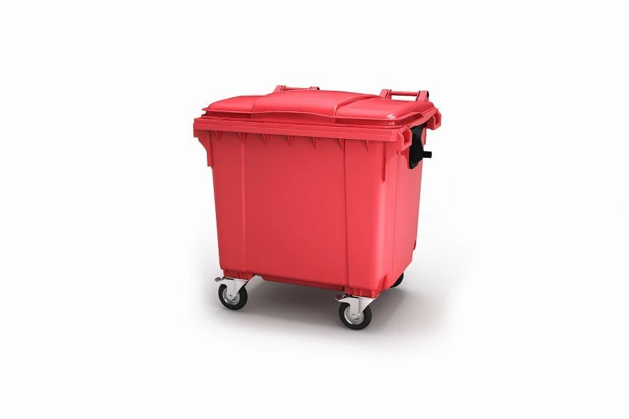 حاوية نفايات متحركة سعة 1100 لتر - موديل 22.C21