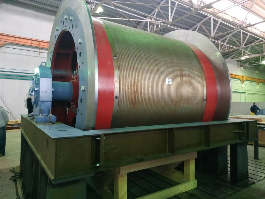 Shaft Hoisting Machine C-3x2-RD for Emergency Repairs