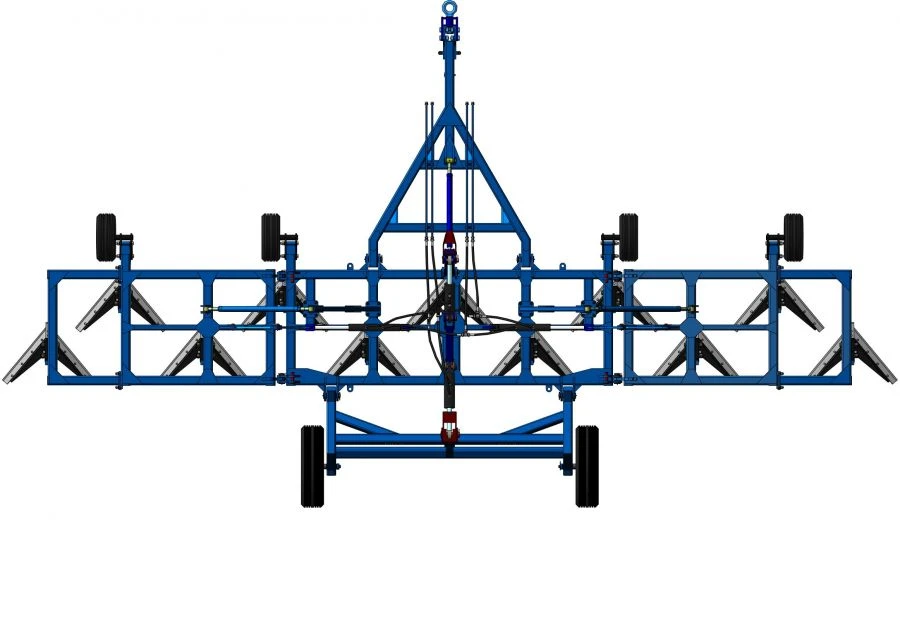 محراث عريض مع قاطع منجل KPSh-11