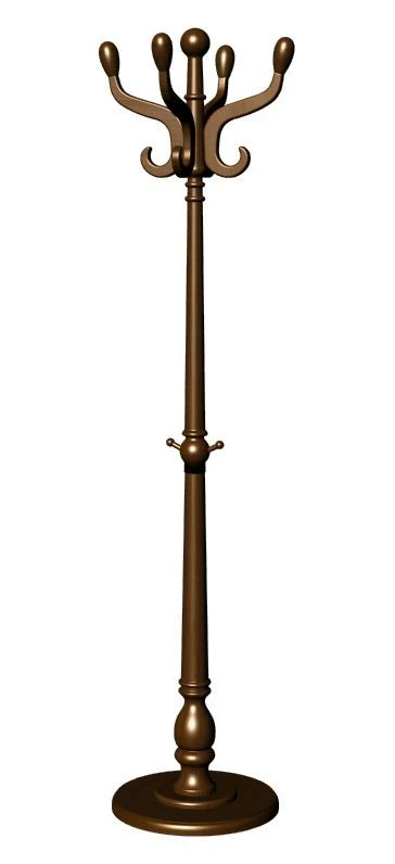 Floor Coat Rack Model B 1N