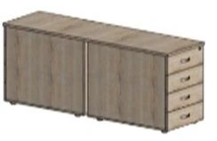 Double Side Cabinet KС.ТпоД-7.06 with Roller Guides