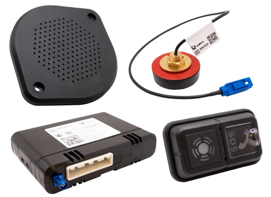 Emergency Services Call Device with Telematics Features Vega SN1