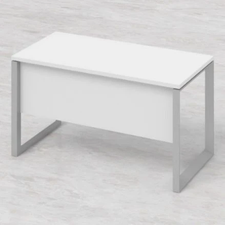 طاولة عمل مع جهاز إدخال كابل معدني