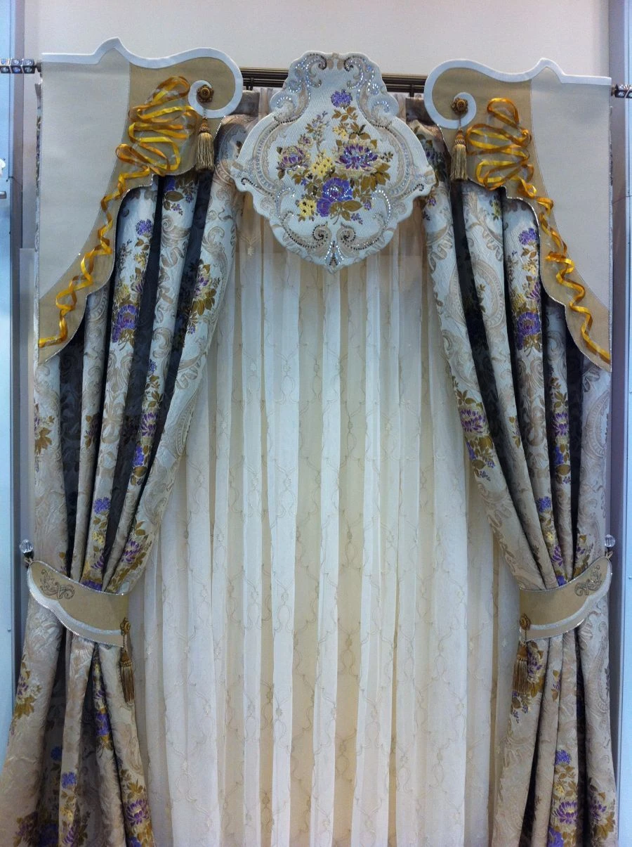 Functional Decorative Window Curtain on Curtain Tape