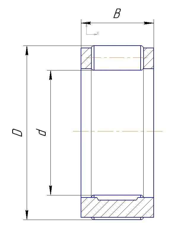 Roller Bearing 822707D1-ETU 500