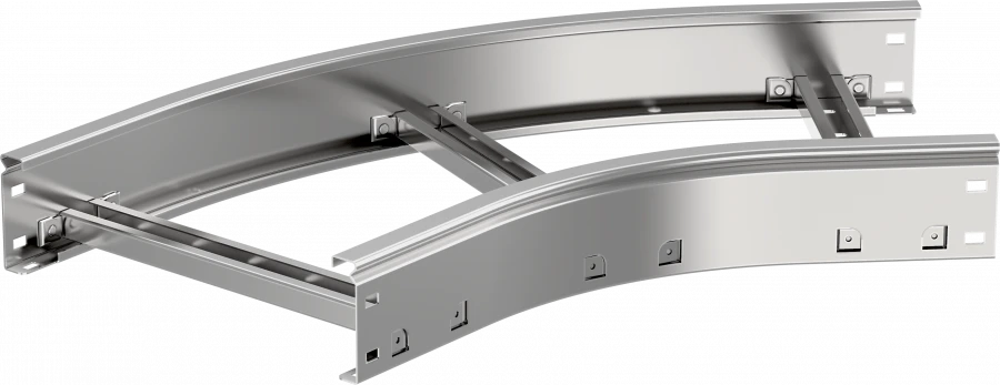 45-Degree Cable Tray Elbow LESTA CPG04-4-45-055-600