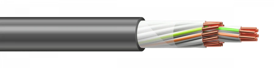 Control Cables KPV-O - Copper Wire, PVC Insulation