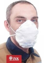 جهاز تنفس نصف الوجه "إيفا" طراز IVA P FFP2 NR D بدون صمام زفير
