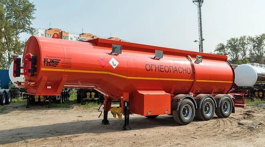 خزان شبه مقطورة FOX TANK PPC 966611 لنقل المواد الخطرة