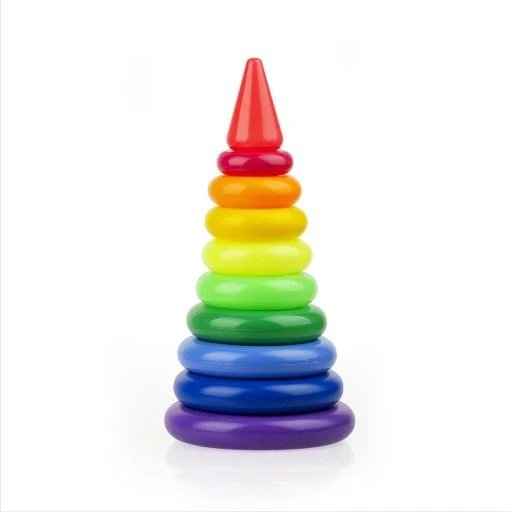 Pyramid Game 30cm - Colorful Stacking Toy