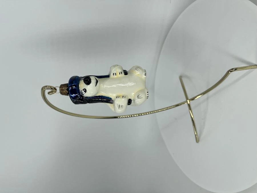 Licensed Handmade Glass Christmas Ornament "Umka