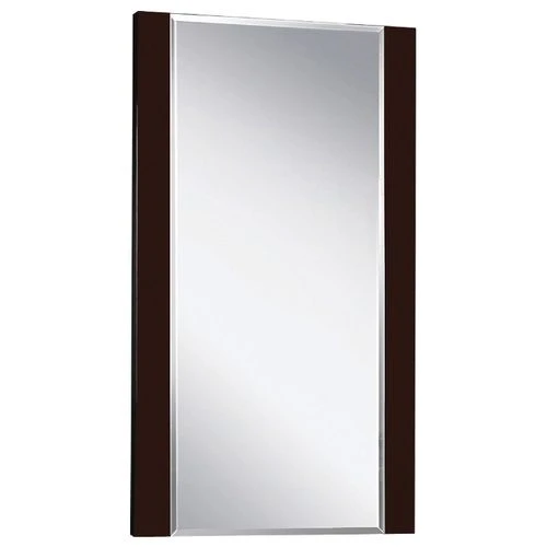 High-Gloss Dark Brown Aria Mirror 50cm - 1A140102AA4301