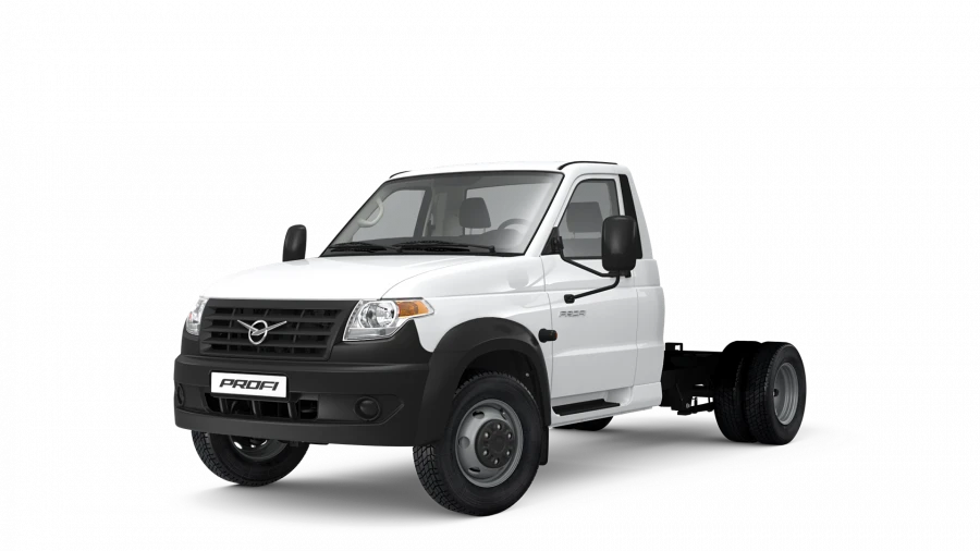 UAZ 236021-2122-20 Chassis with Cabin - 3-Seater, 2-Door