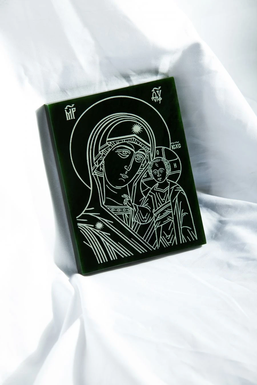 Jade Icon - Handcrafted Decorative Artwork