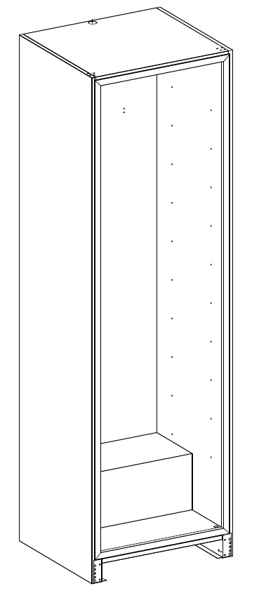 Insulated Display Case Body for Refrigeration AS INS CAB MAX450 ANCH/EM/OCTO