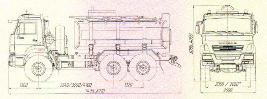 Light Oil Tanker for Transporting Oil Products - UST 54539A