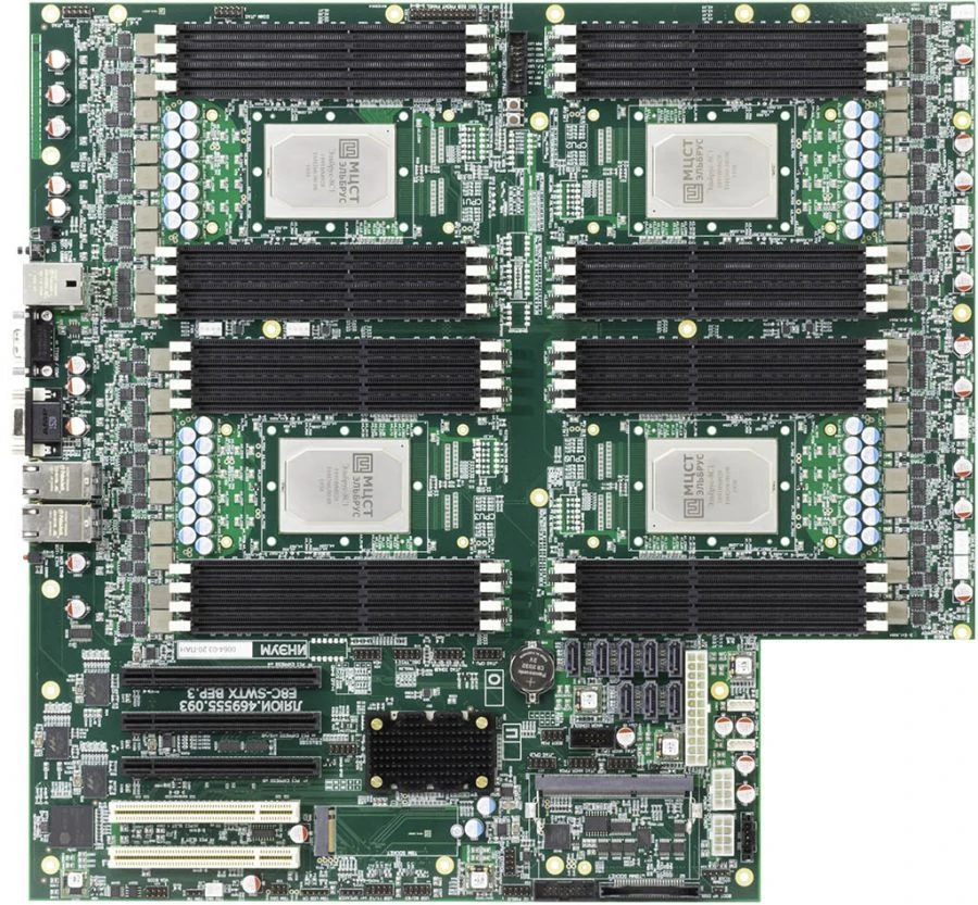 E8C-SWTX Computing Module System Panel, Model ЛЯЮИ.469555.093
