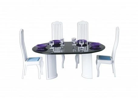 Confetti Doll Dining Set