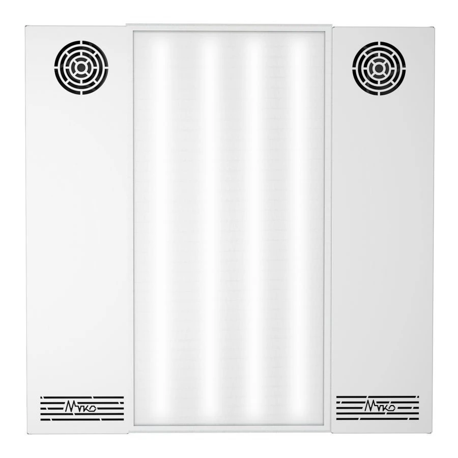 Ceiling-mounted bactericidal air disinfector OBH-M "Med Teko