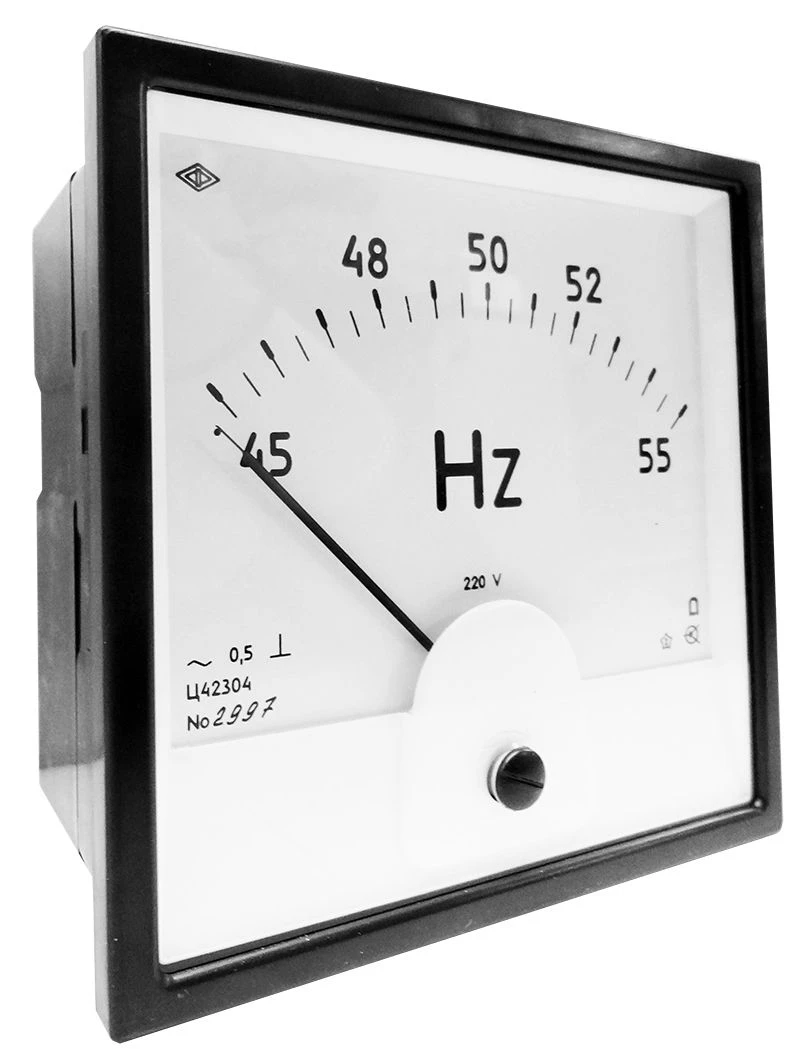 Panel Frequency Meters for AC Measurement Model C42304