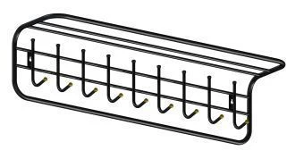 شماعة ملابس حائطية "1100-P" مع رف