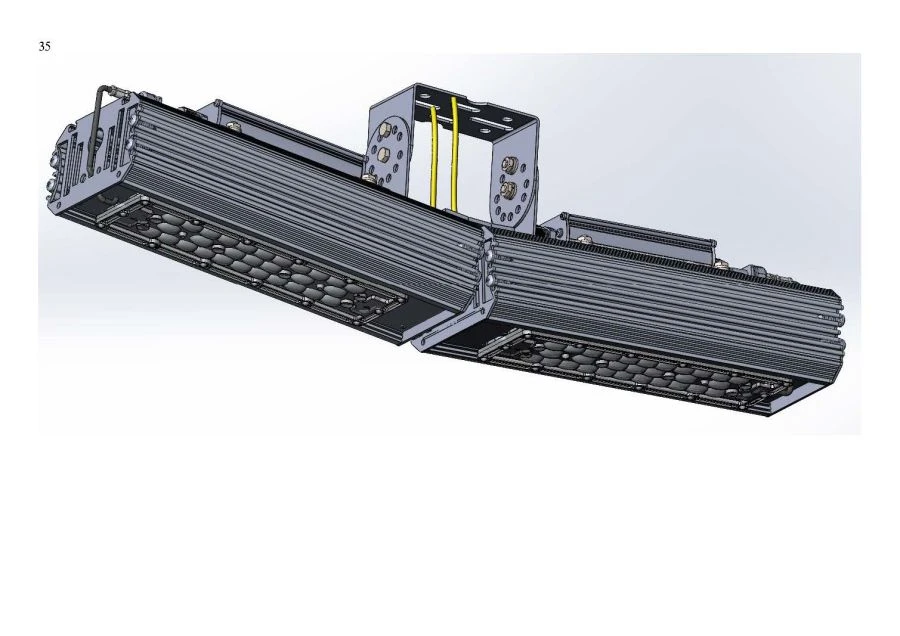 LED Industrial Design "MTM IoT" Cubic Series 120 with Two Modules